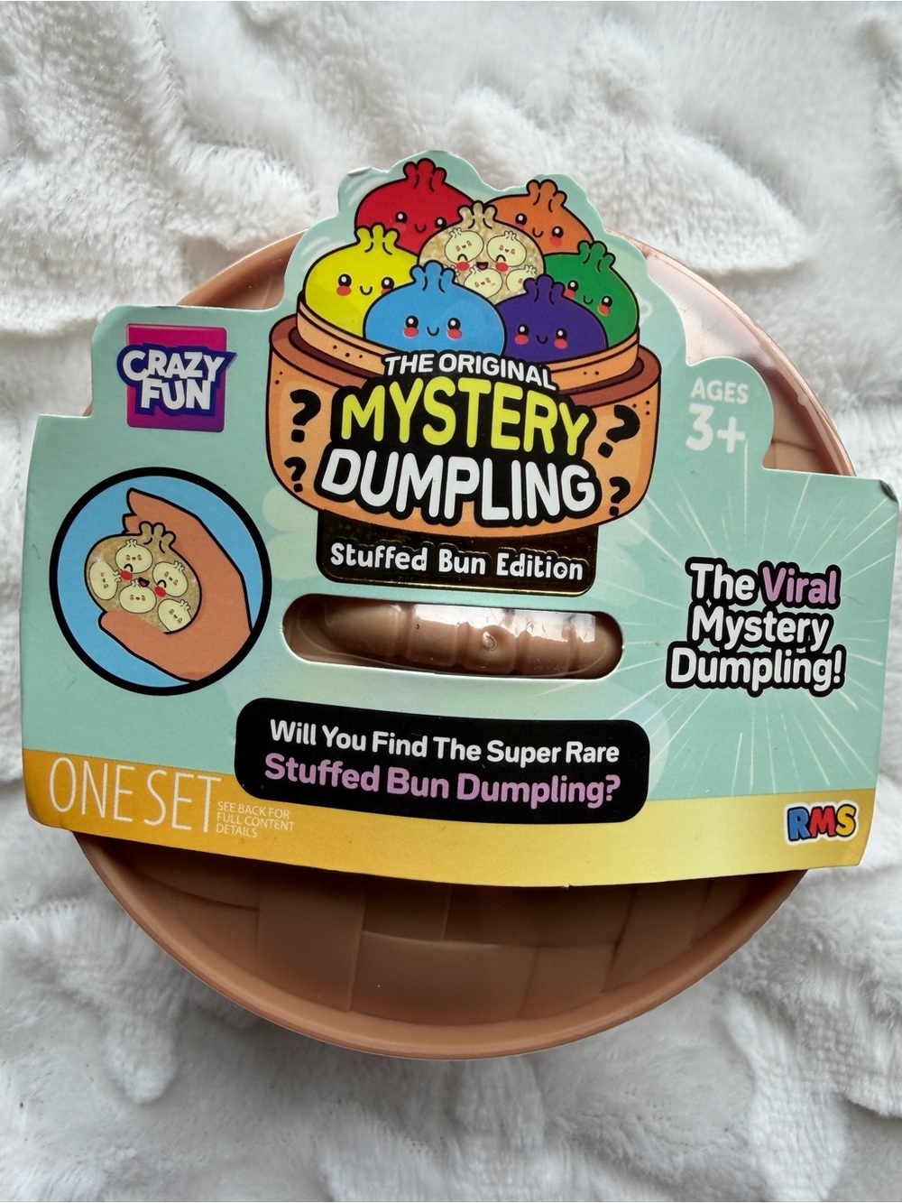 ๐ฅโจ NIB RMS Crazy Fun Original Viral Mystery Dumpling โ Stuffed Bun Edition! ๐ฅ